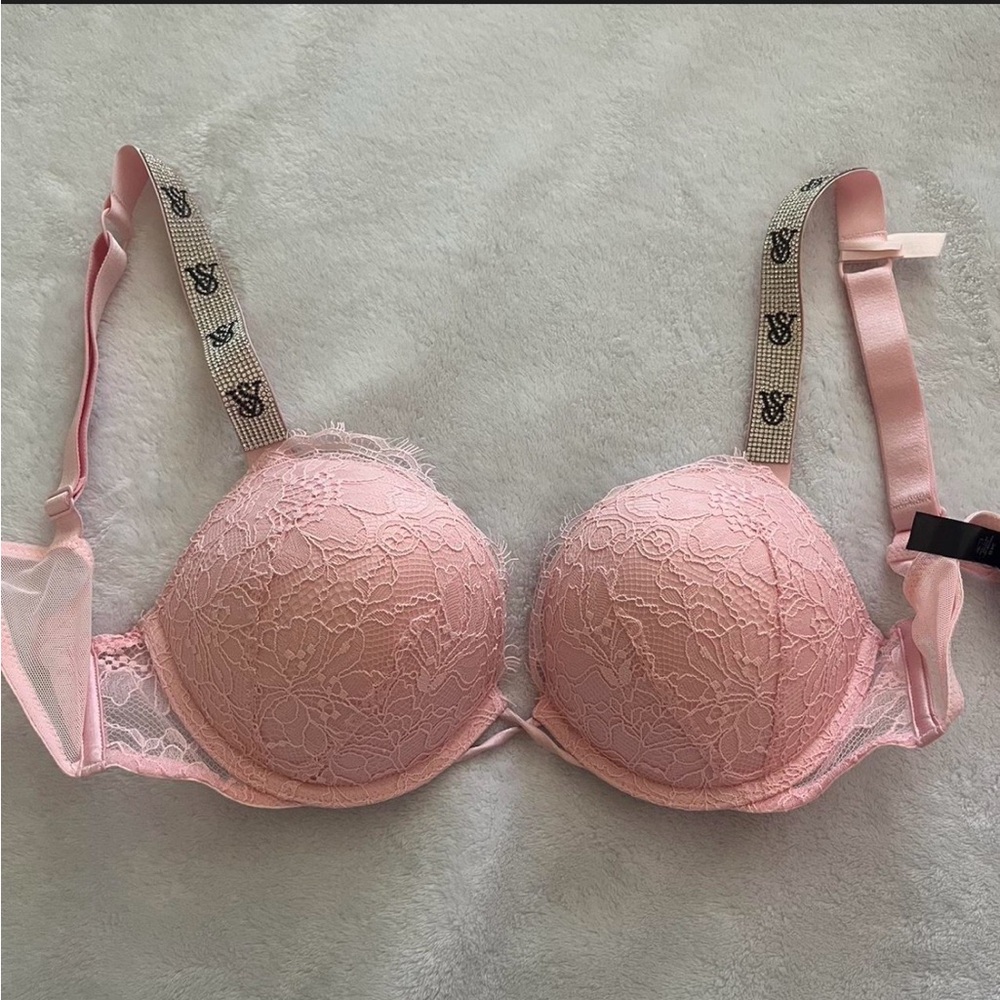 Victoria's Secret Pink Lace push up bra